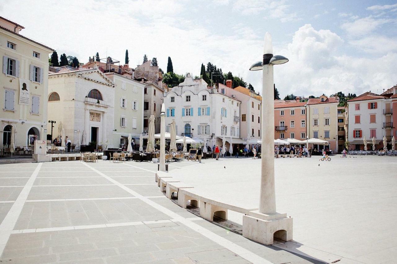 Studio Piran Apartment Bagian luar foto